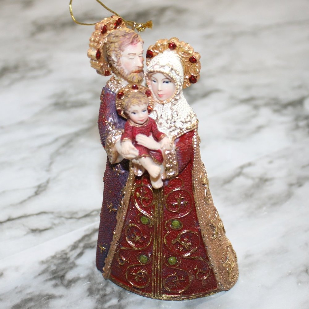Holy Family Christmas Tree Ornament Holiday Decoration Tabletop Decor